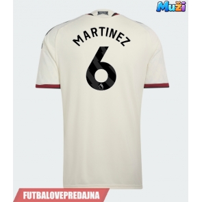 Lacne Muži Futbalové dres Manchester United Lisandro Martinez #6 2026-27 Krátky Rukáv - Tretina